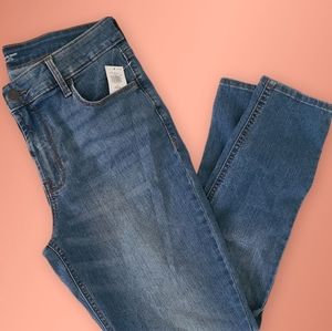 Super skinny ankle high rise jeans